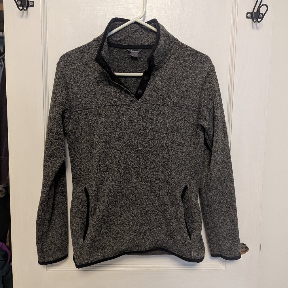 Eddie Bauer 1/4 button fleece